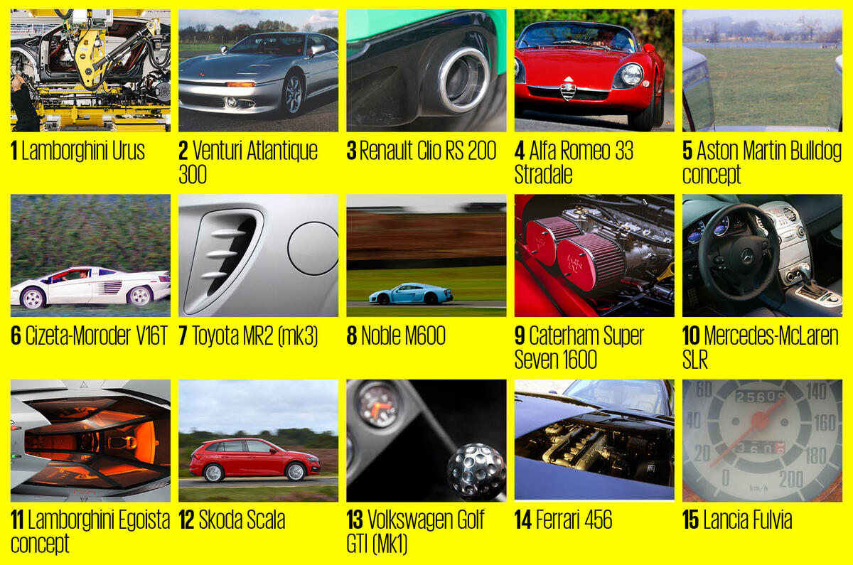 Autocar's name that car quiz - medium - answers