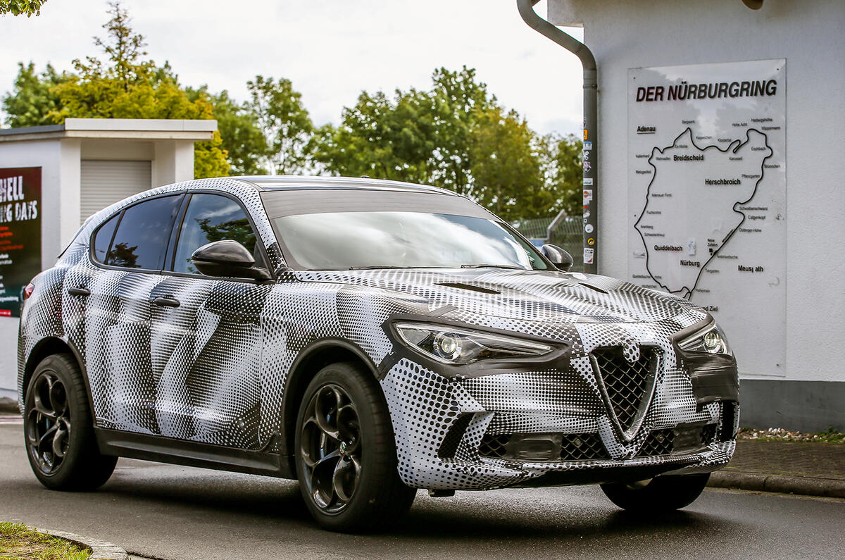 Alfa Romeo Stelvio Quadrifoglio breaks Nürburgring SUV lap record