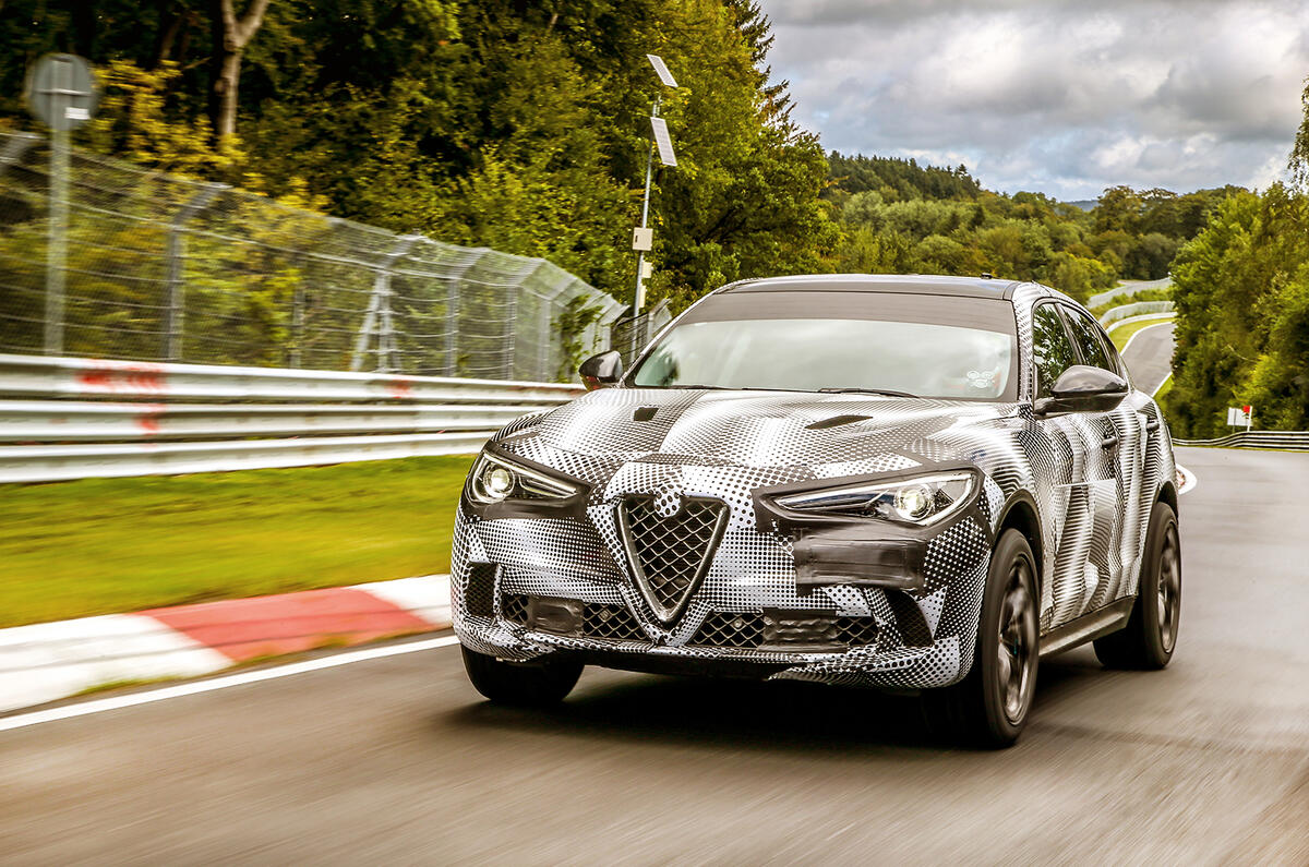 Alfa Romeo Stelvio Quadrifoglio breaks Nürburgring SUV lap record