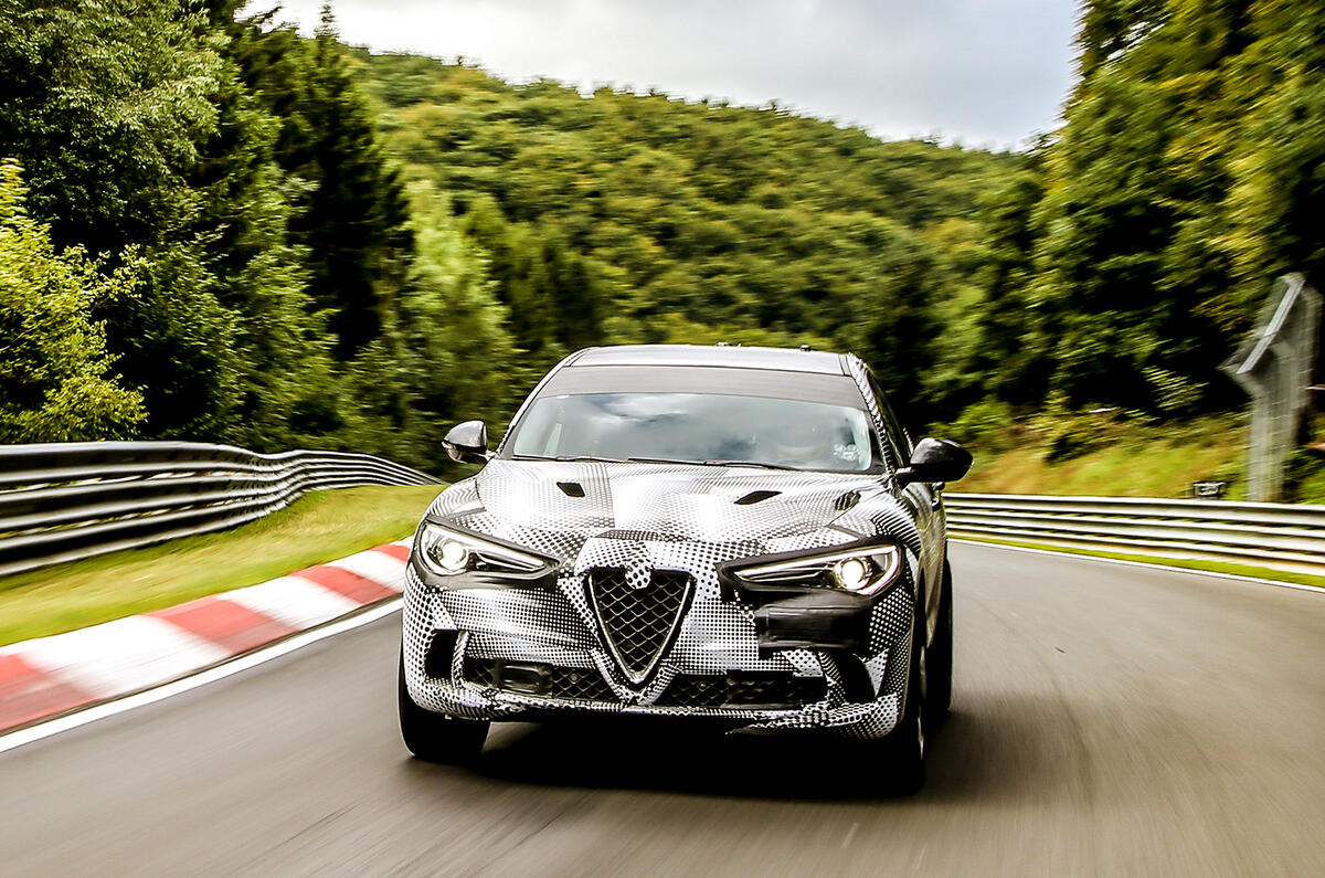 Alfa Romeo Stelvio Quadrifoglio breaks Nürburgring SUV lap record