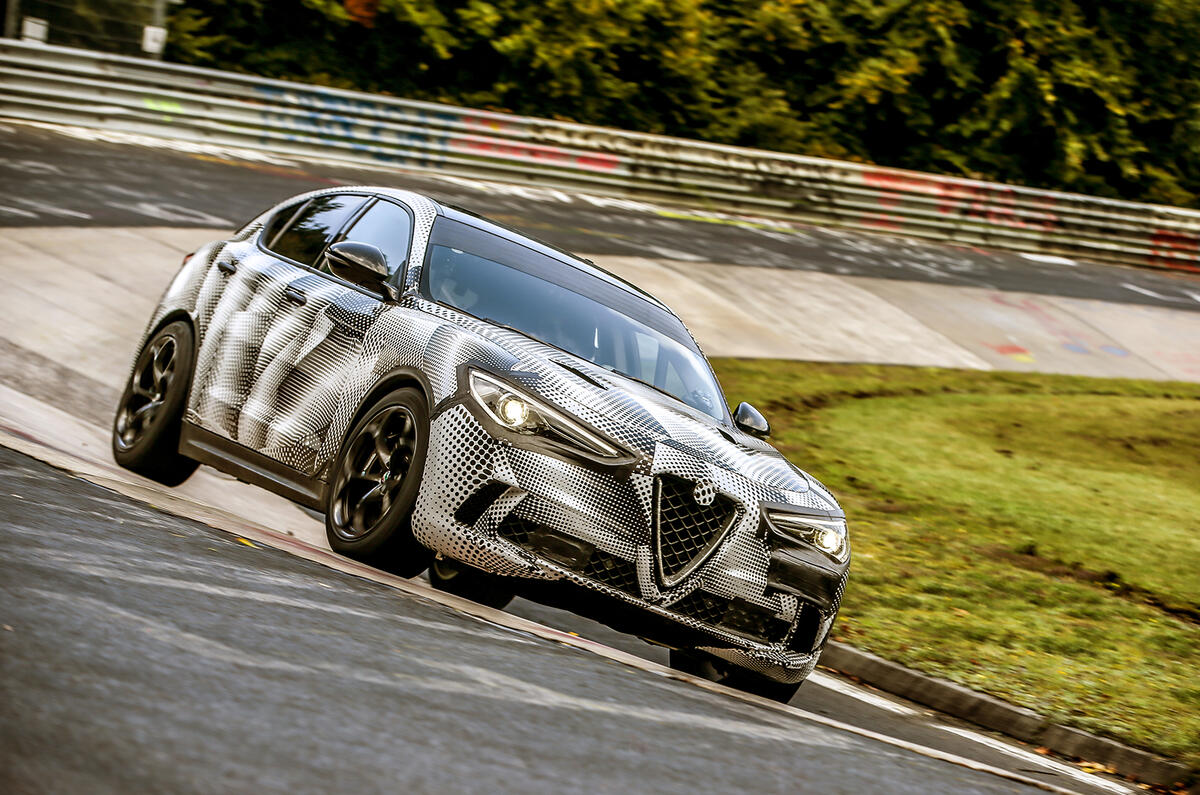 Alfa Romeo Stelvio Quadrifoglio breaks Nürburgring SUV lap record