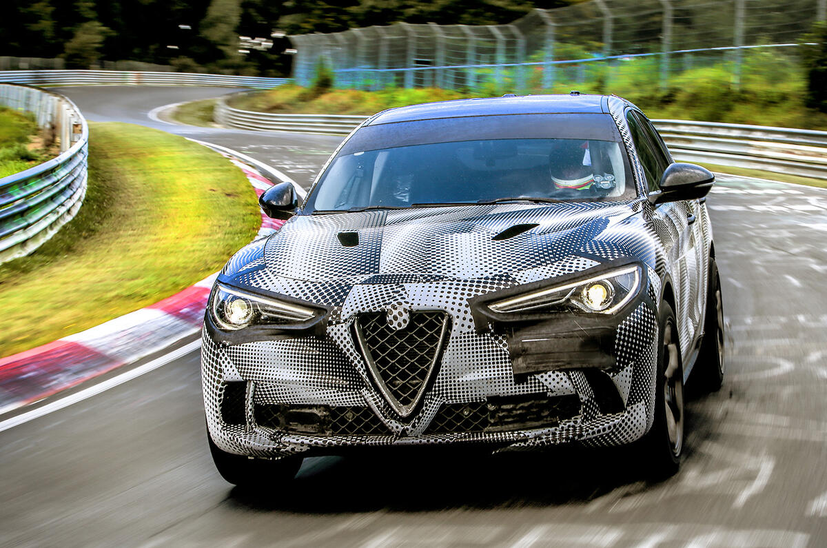 Alfa Romeo Stelvio Quadrifoglio breaks Nürburgring SUV lap record