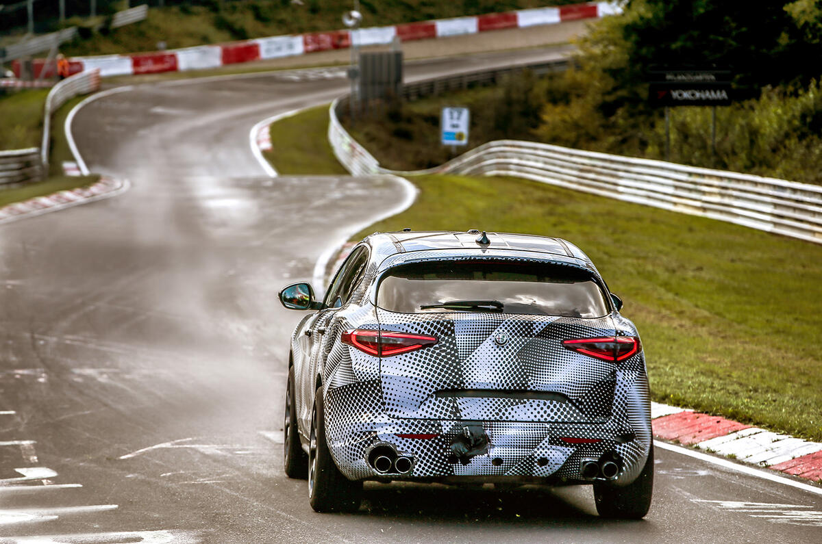 Alfa Romeo Stelvio Quadrifoglio breaks Nürburgring SUV lap record