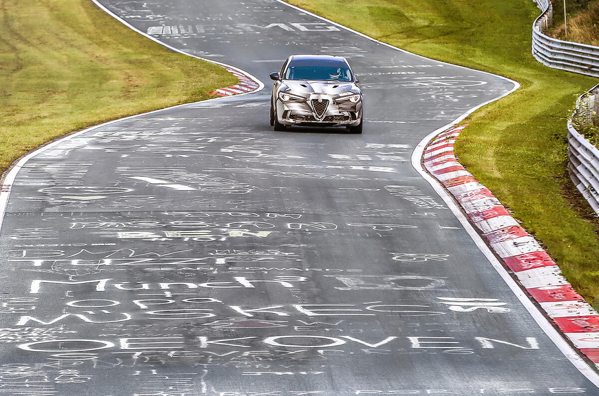 Alfa Romeo Stelvio Quadrifoglio breaks Nürburgring SUV lap record