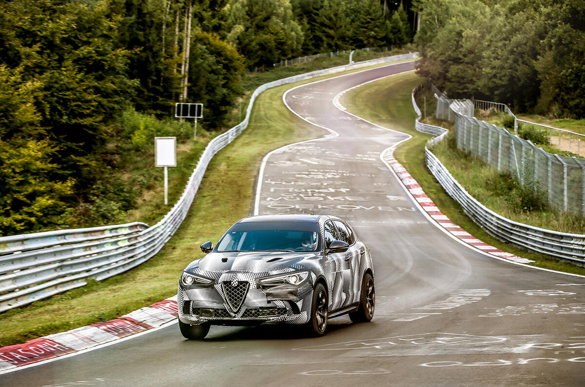 Alfa Romeo Stelvio Quadrifoglio breaks Nürburgring SUV lap record
