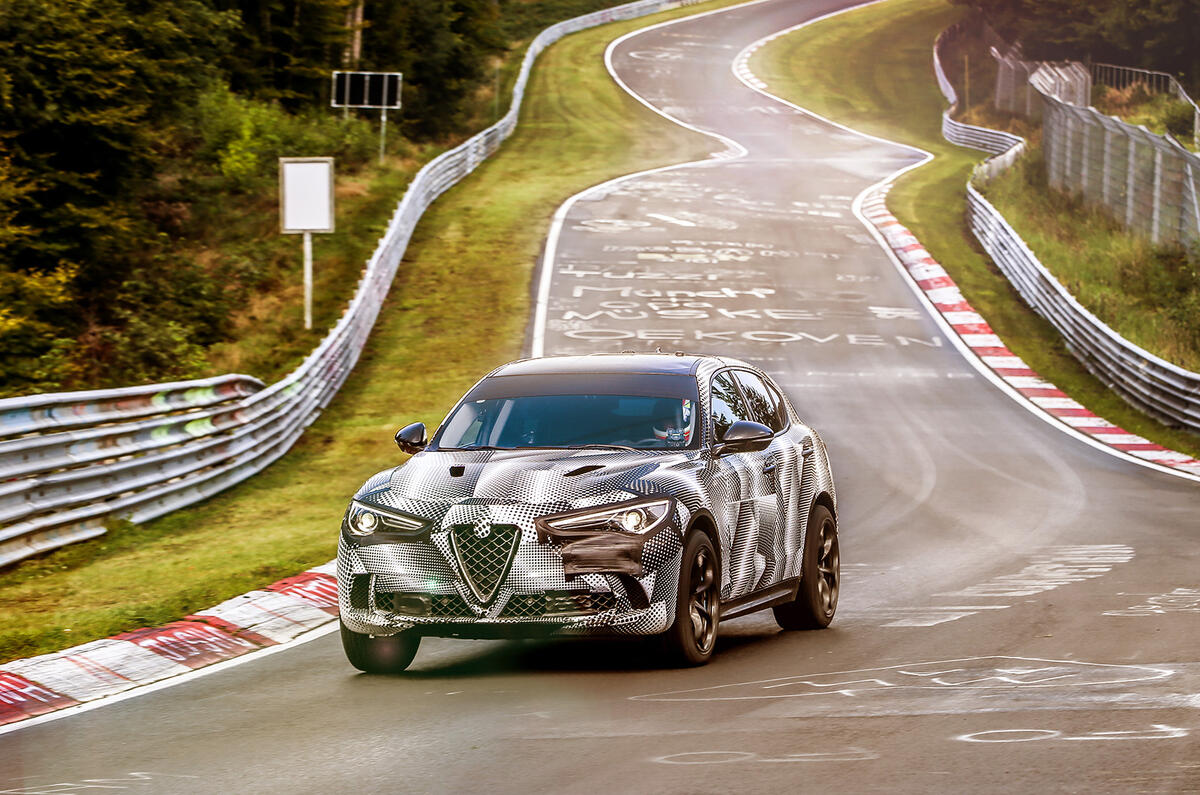 Alfa Romeo Stelvio Quadrifoglio breaks Nürburgring SUV lap record