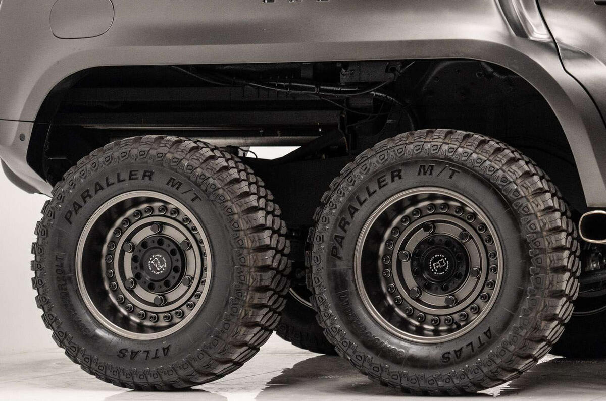 Apocalypse World Ender Defender 6x6 rear axle