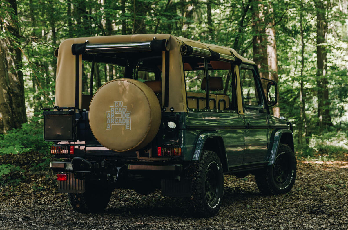 Arcade Cars G Class rear quarter outdoors Arcade Cars G Class rear quarter outdoors