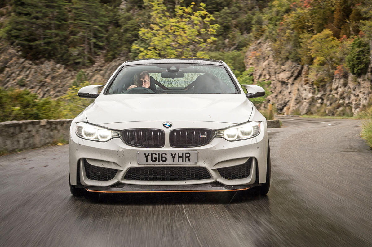 Rally legend Ari Vatanen takes a BMW M4 GTS for a spin