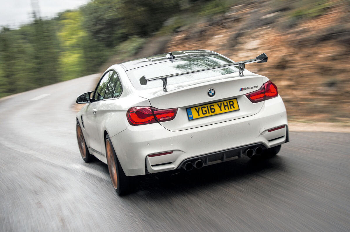 Rally legend Ari Vatanen takes a BMW M4 GTS for a spin