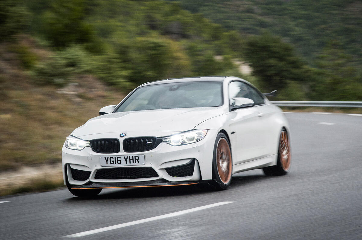 Rally legend Ari Vatanen takes a BMW M4 GTS for a spin