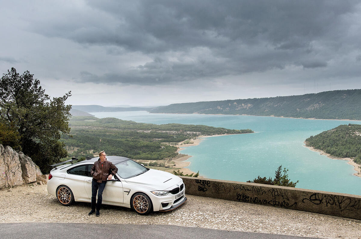 Rally legend Ari Vatanen takes a BMW M4 GTS for a spin