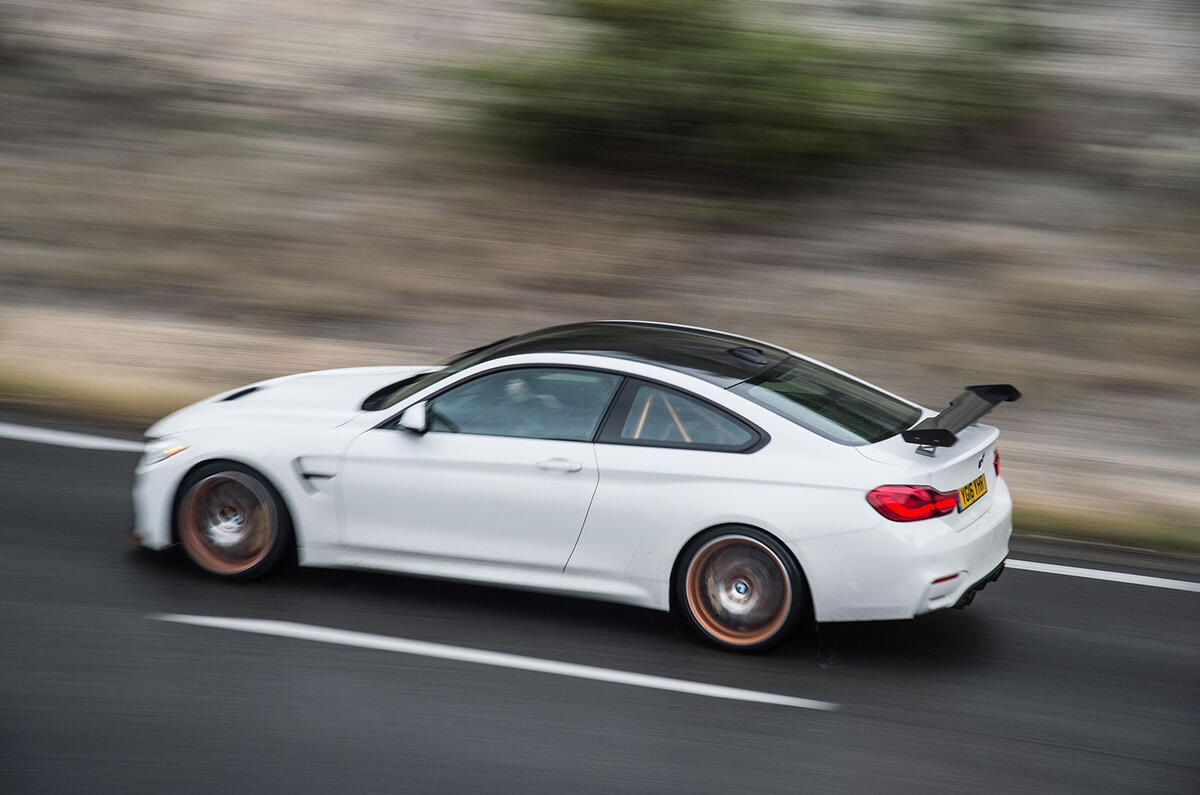 Rally legend Ari Vatanen takes a BMW M4 GTS for a spin