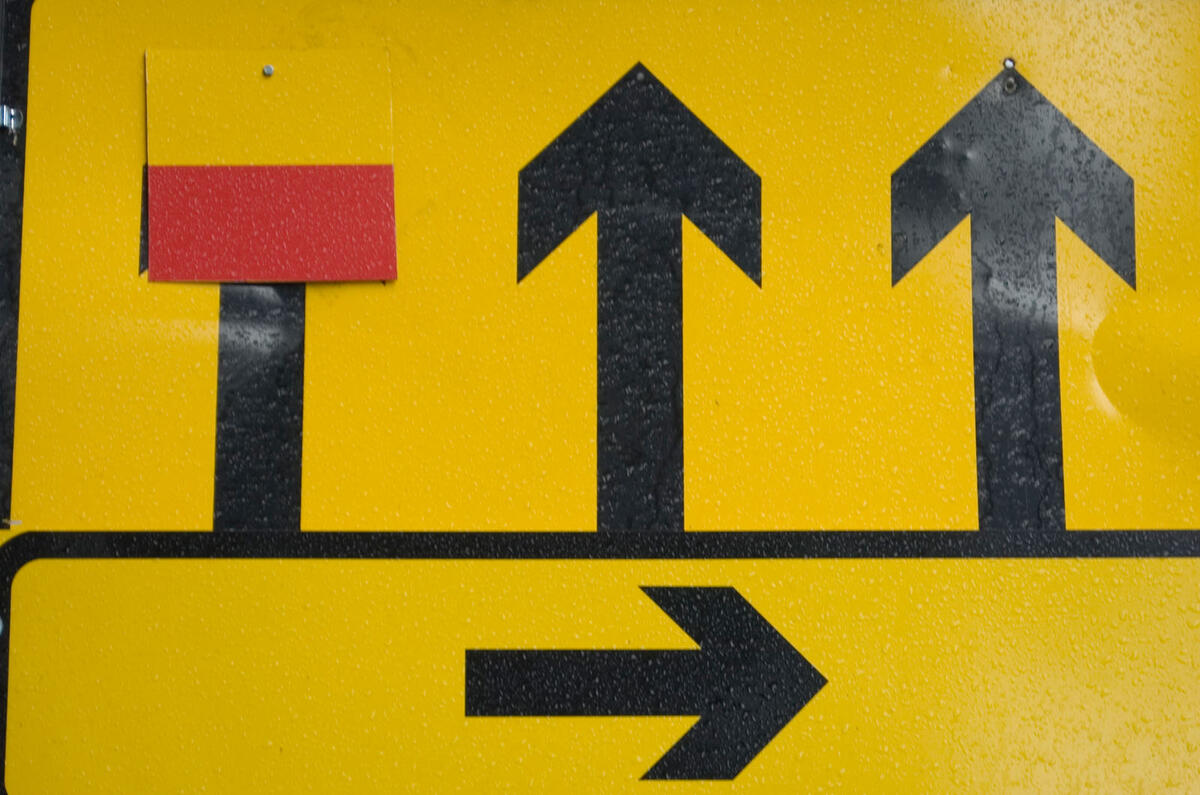 Confusing road sign
