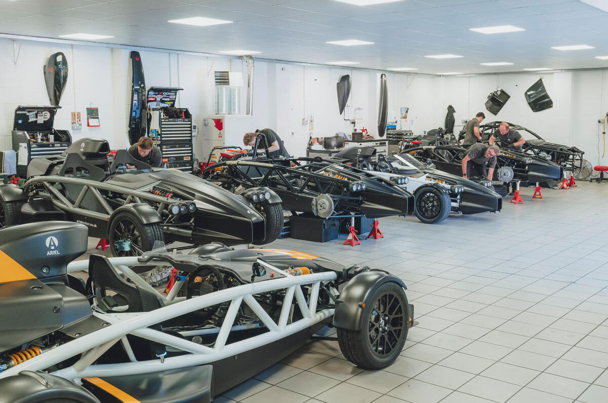 Ariel Atom production