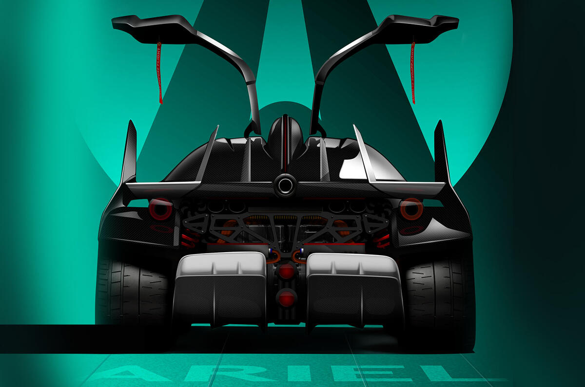 Ariel P40 supercar project