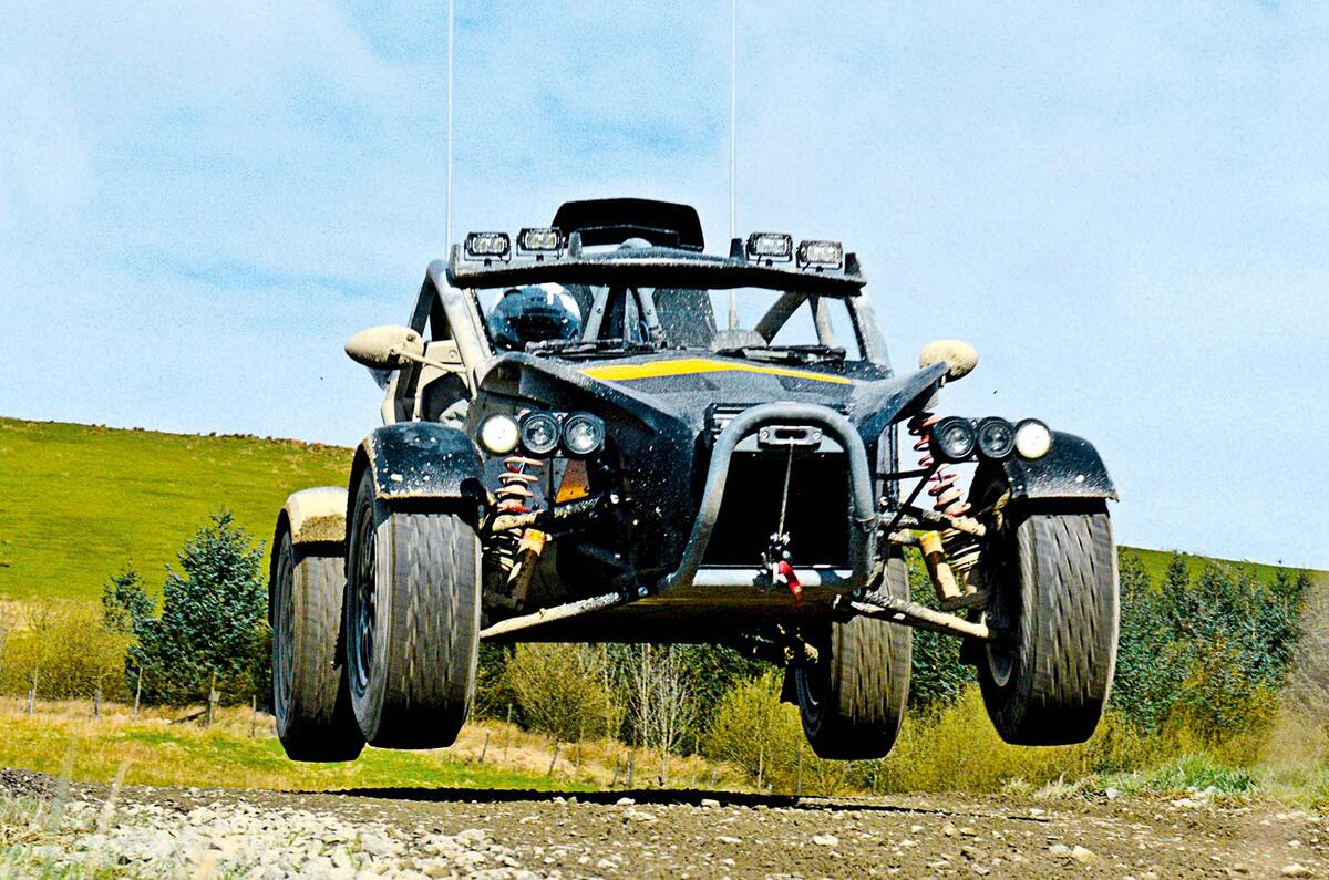 Ariel Nomad 2 front jump Ariel Nomad 2 front jump