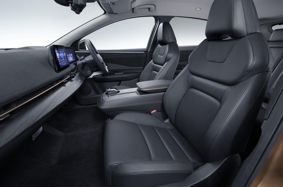 2020 Nissan Ariya - front seats 2020 Nissan Ariya - front seats