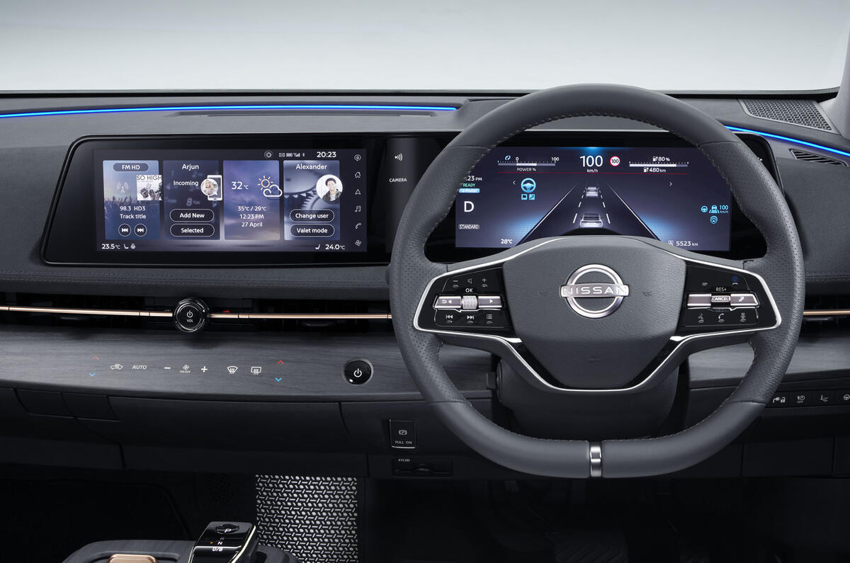 2020 Nissan Ariya - steering wheel 2020 Nissan Ariya - steering wheel
