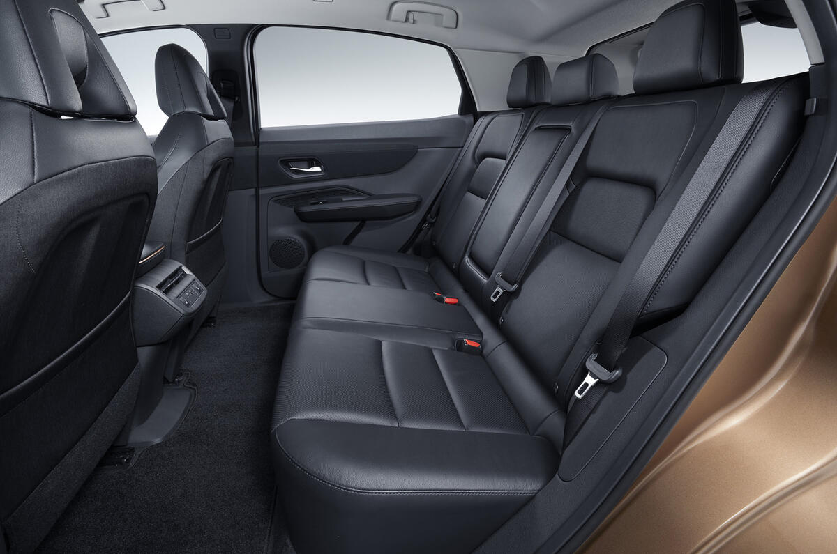 2020 Nissan Ariya - rear seats 2020 Nissan Ariya - rear seats