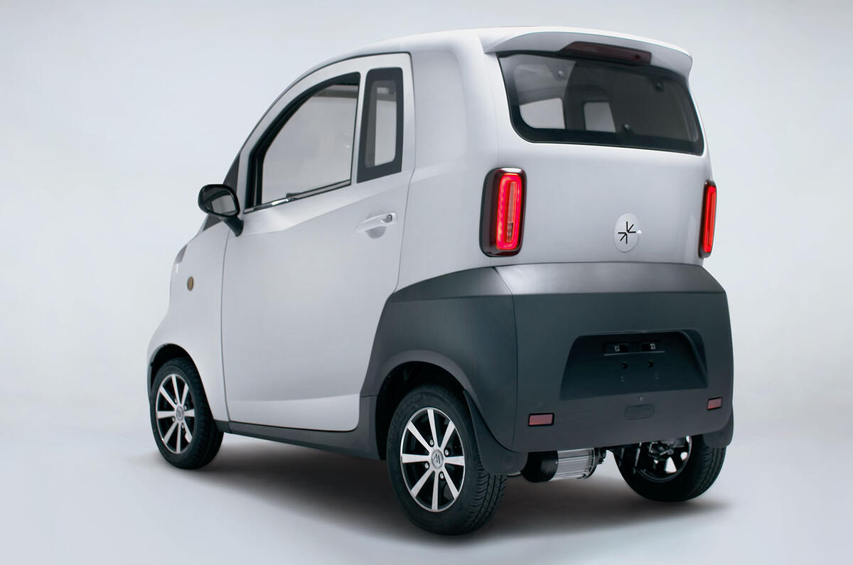 Ark Zero rear three quarter Ark Zero rear three quarter
