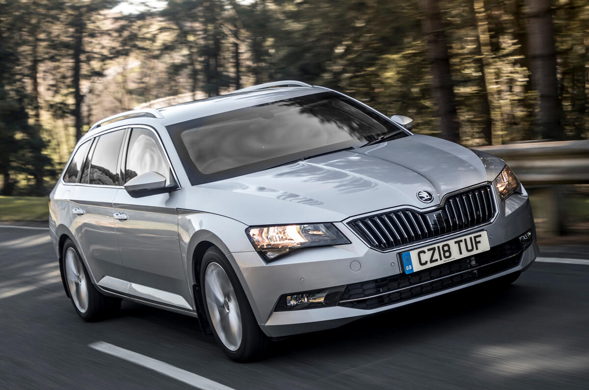 Armoured Skoda Superb Estate