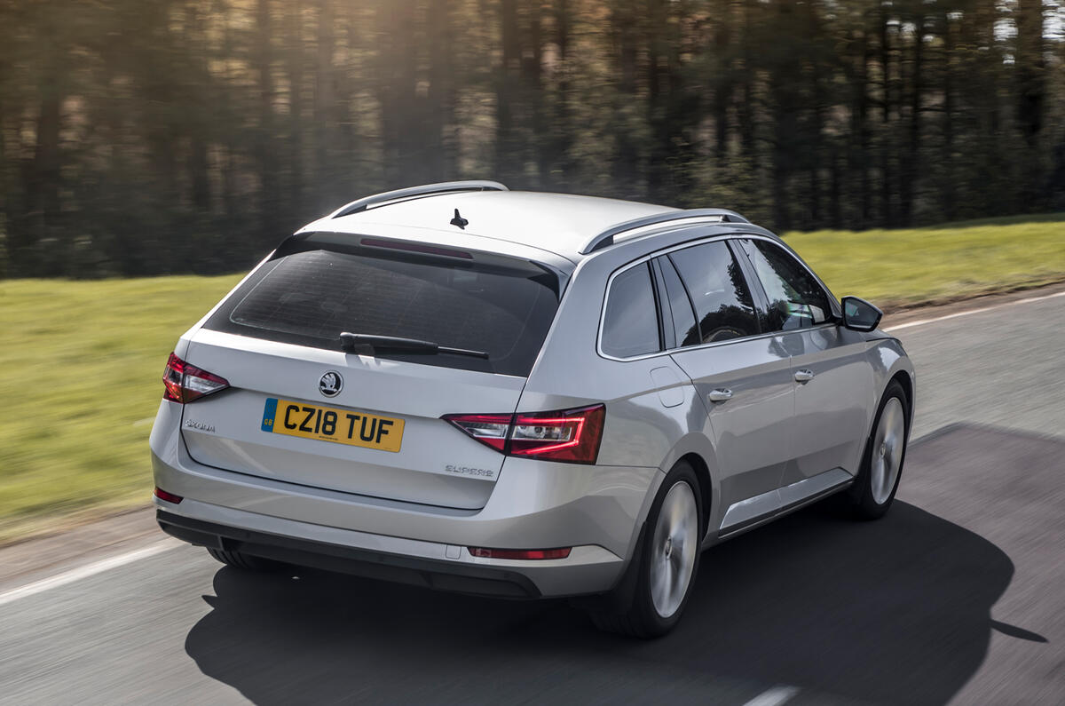 Armoured Skoda Superb Estate
