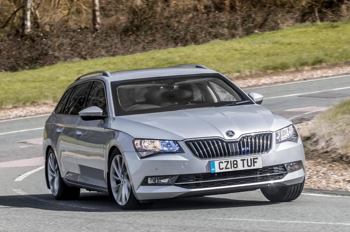 Armoured Skoda Superb Estate