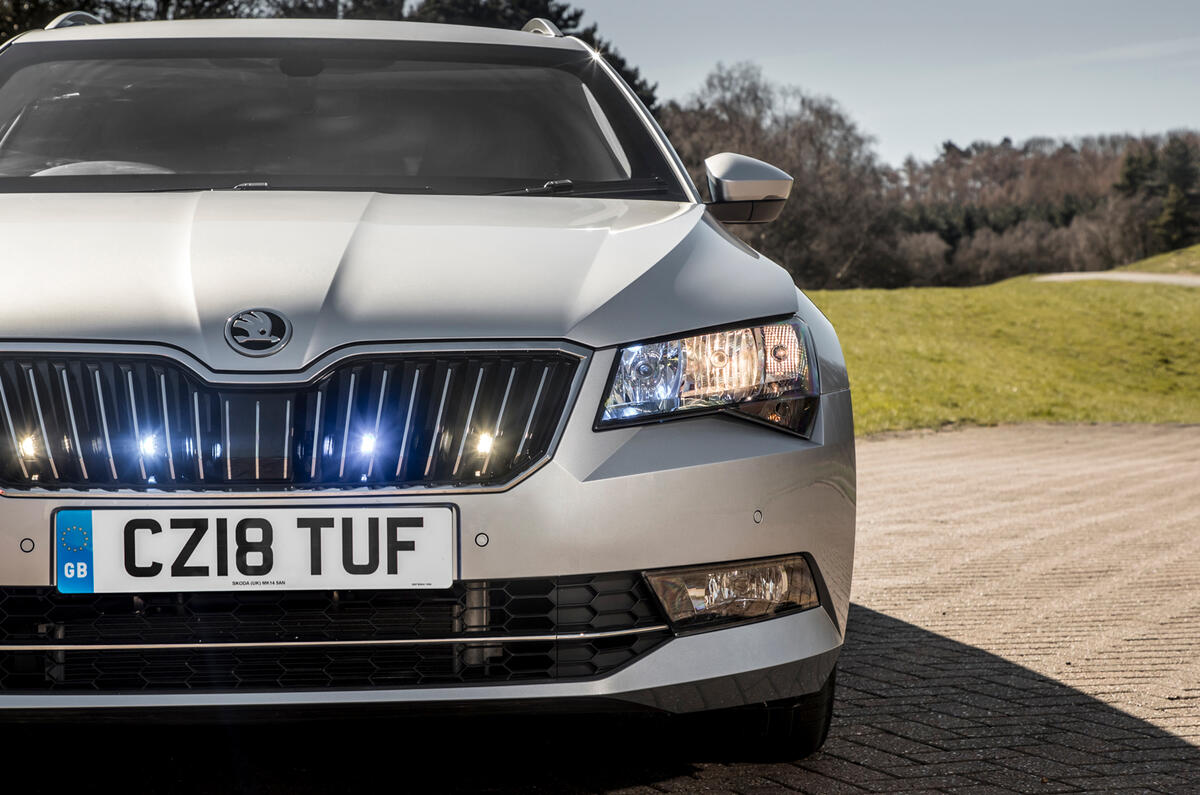 Armoured Skoda Superb Estate