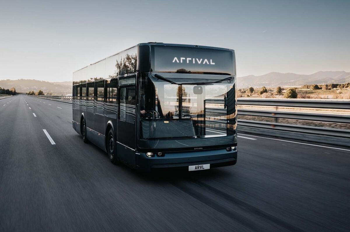 arrival bus