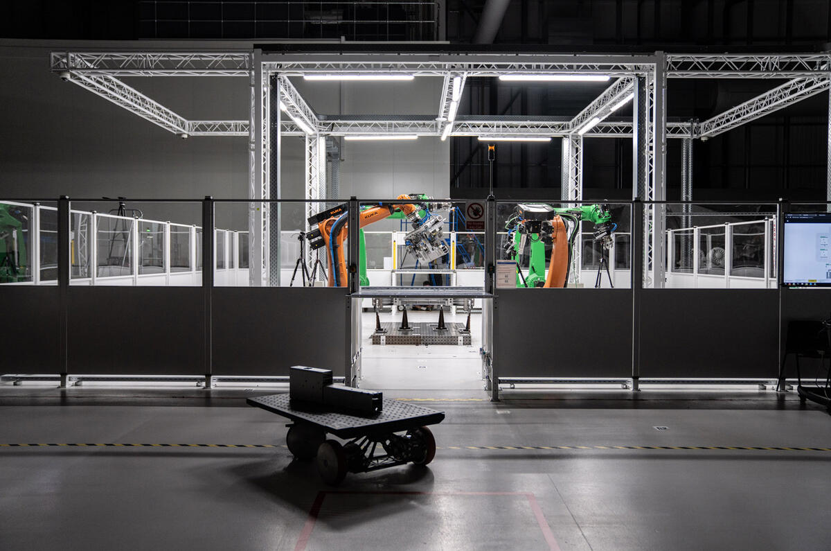 Arrival Microfactory robot cell