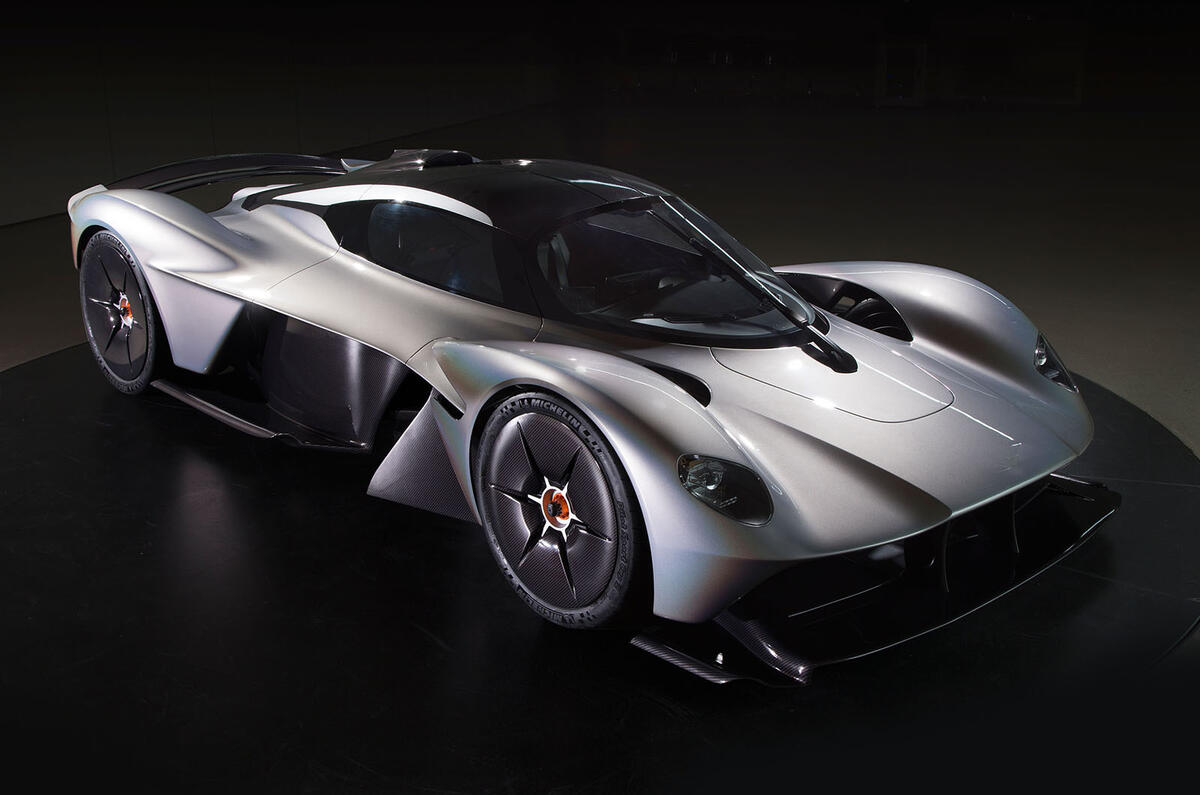 Aston Martin Valkyrie revealed in near-production form