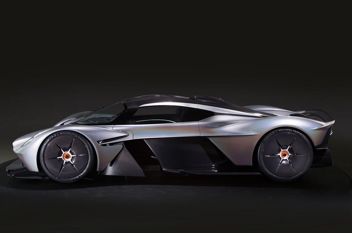 Aston Martin Valkyrie revealed in near-production form