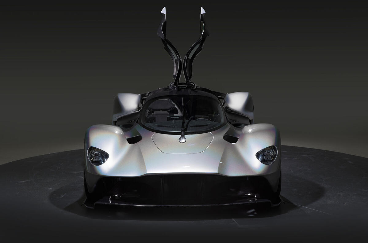 Aston Martin Valkyrie revealed in near-production form