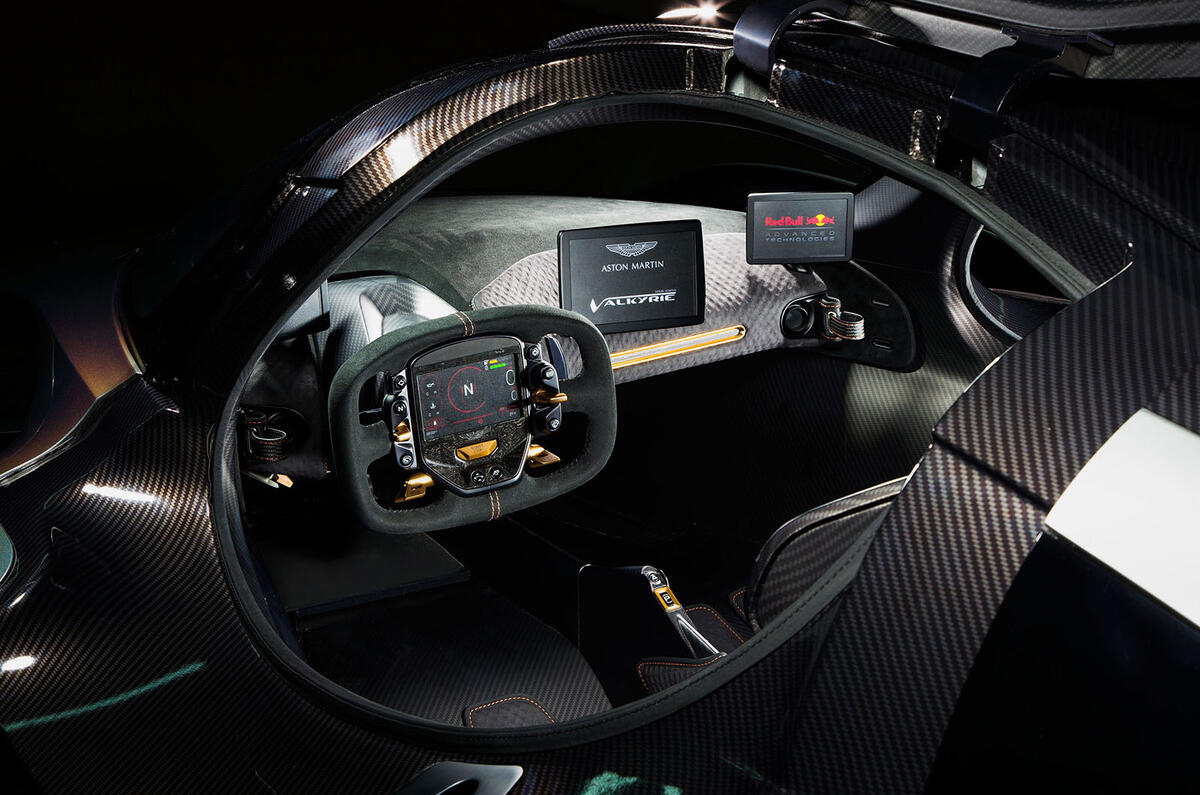 Aston Martin Valkyrie revealed in near-production form