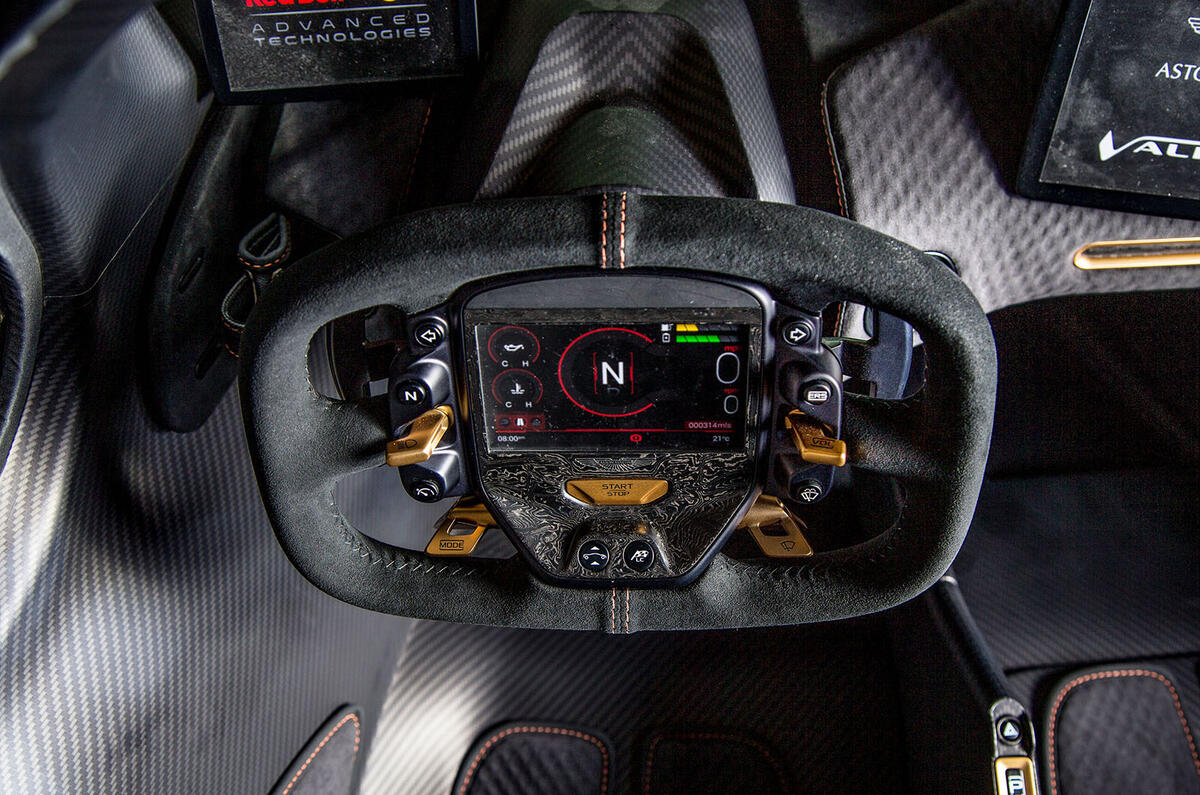 Aston Martin Valkyrie revealed in near-production form