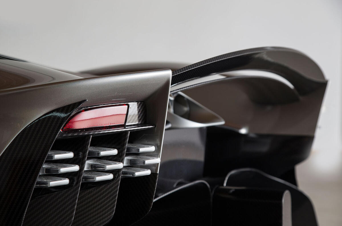 Aston Martin Valkyrie revealed in near-production form