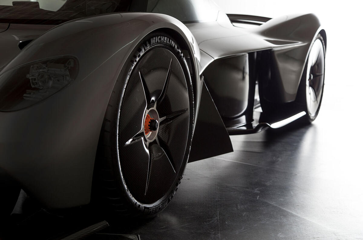 Aston Martin Valkyrie revealed in near-production form