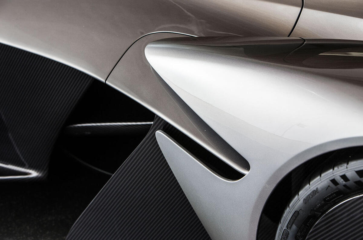 Aston Martin Valkyrie revealed in near-production form