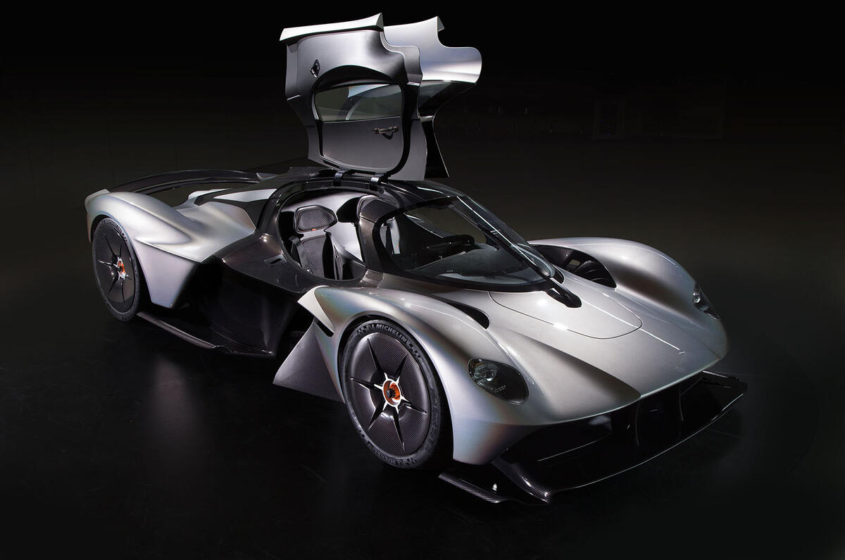 Aston Martin Valkyrie revealed in near-production form