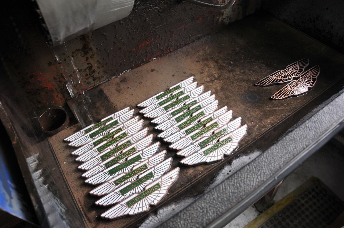 Aston Martin badges