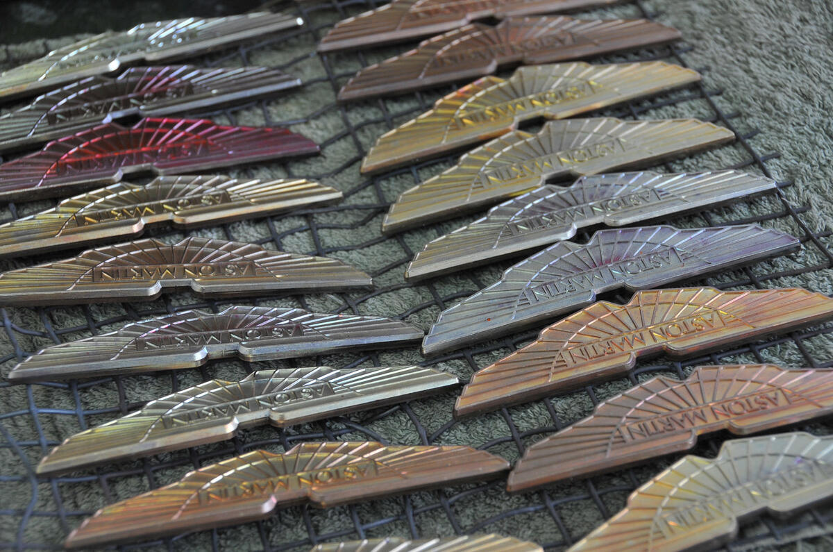Aston Martin badges