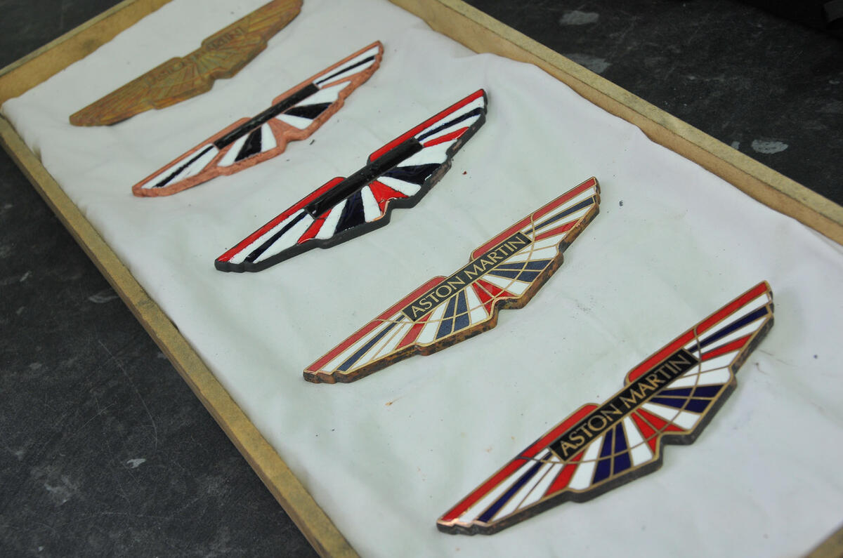 Aston Martin badges