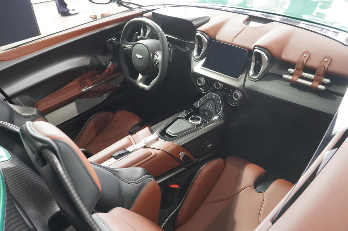 Aston DB22 Monterey interior Aston DB22 Monterey interior