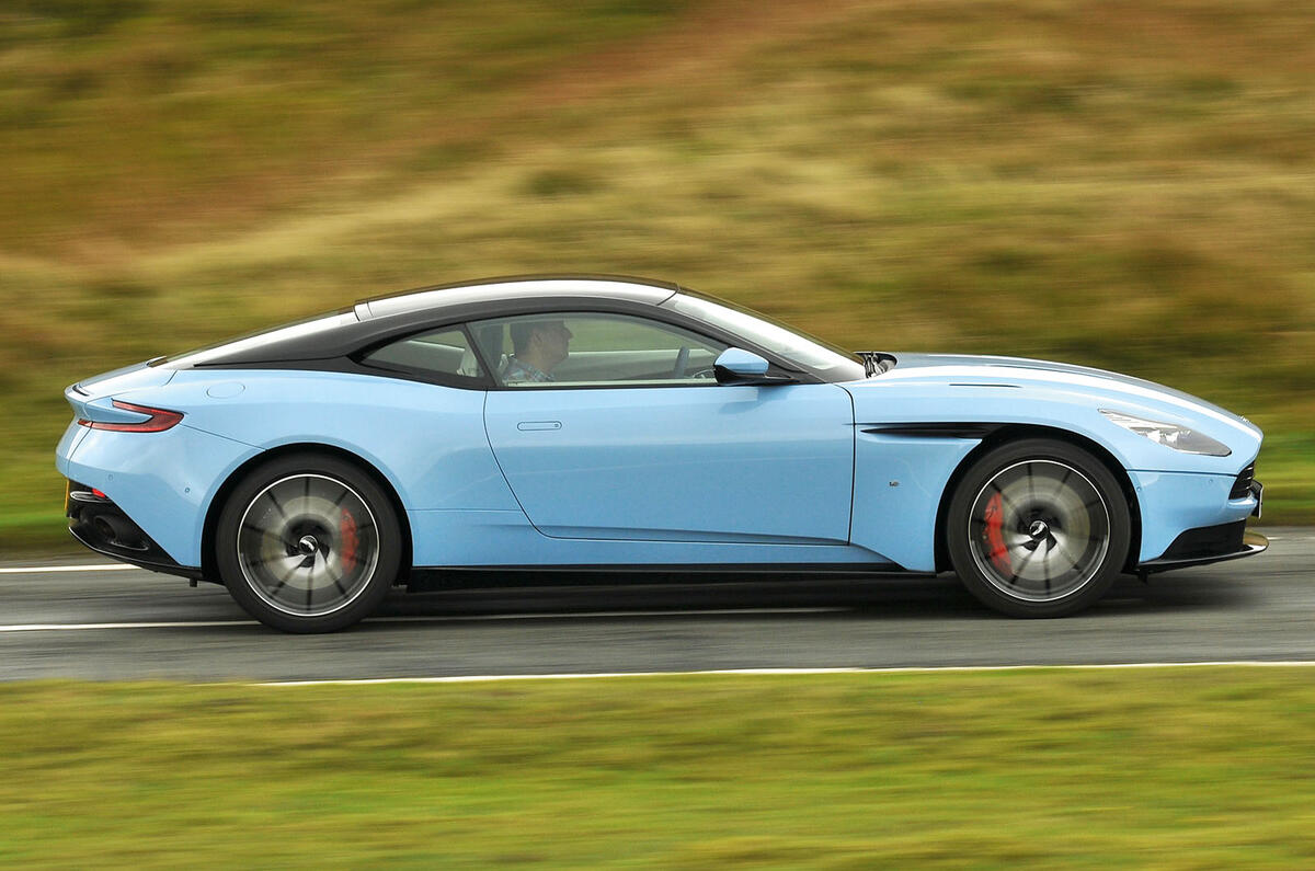 Aston Martin DB11 side Aston Martin DB11 side