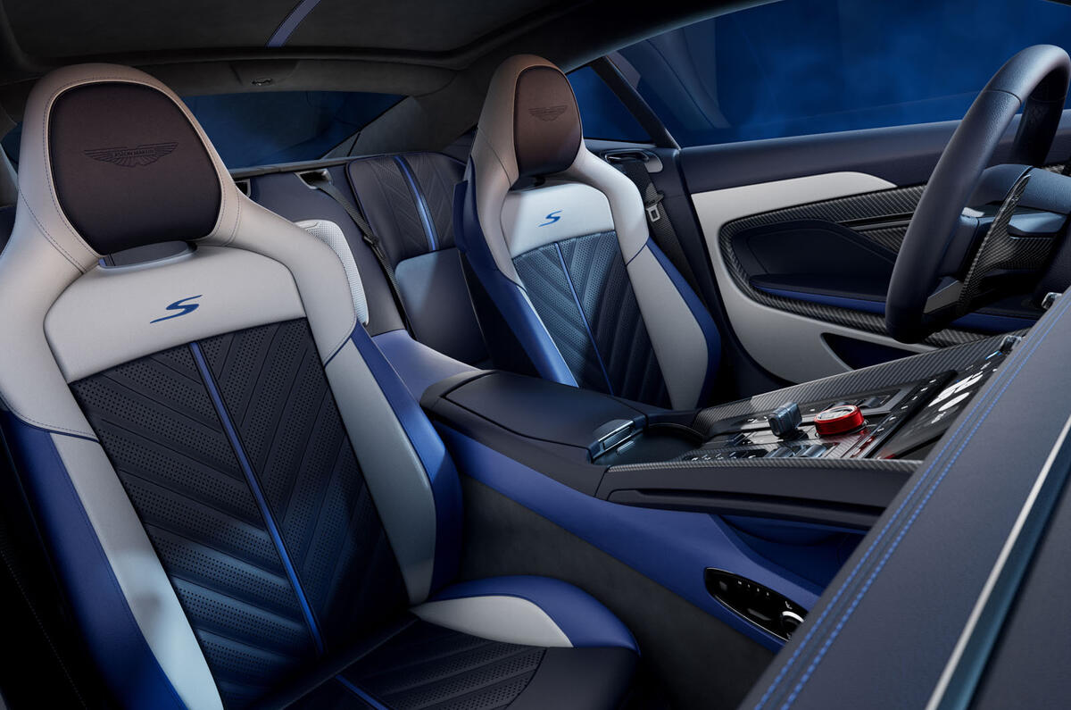 Aston Martin DB12 S front seats Aston Martin DB12 S front seats