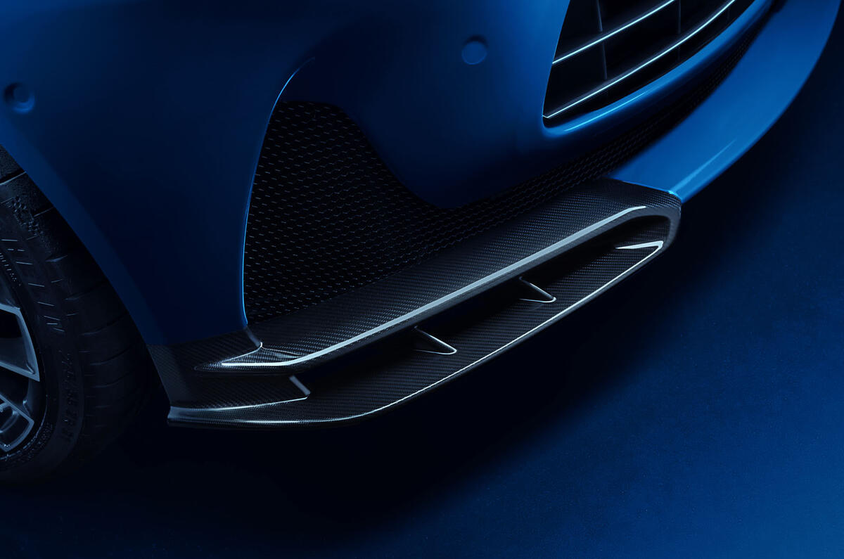 Aston Martin DB12 S front splitter detail Aston Martin DB12 S front splitter detail