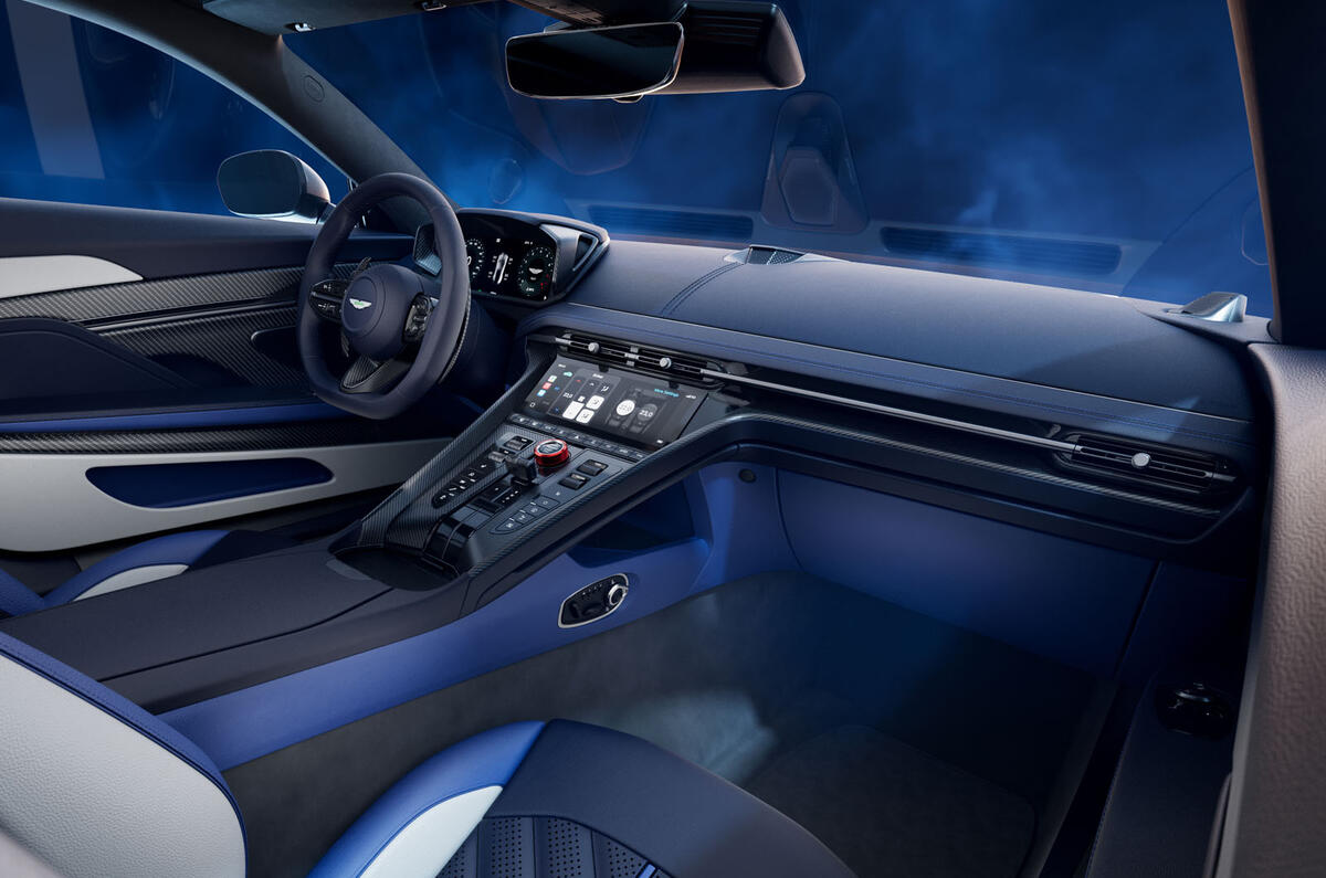 Aston Martin DB12 S interior dashboard Aston Martin DB12 S interior dashboard