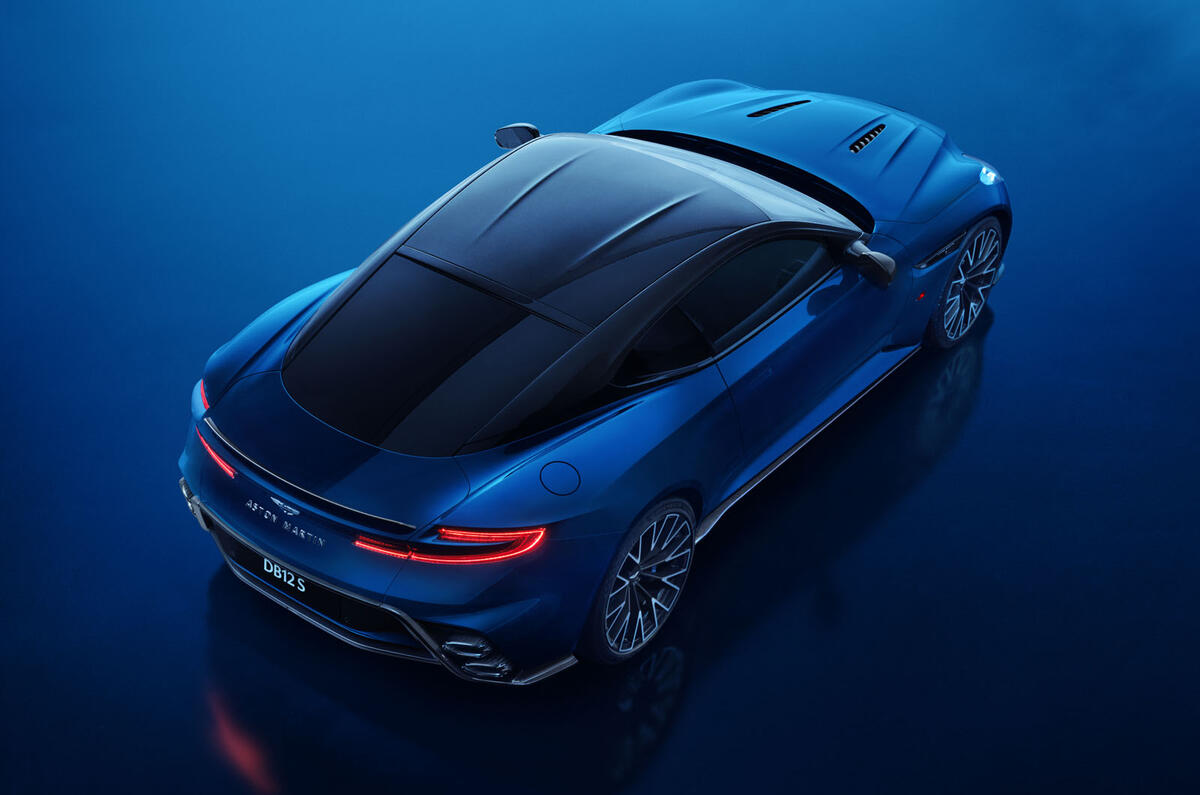 Aston Martin DB12 S rear quarter Aston Martin DB12 S rear quarter