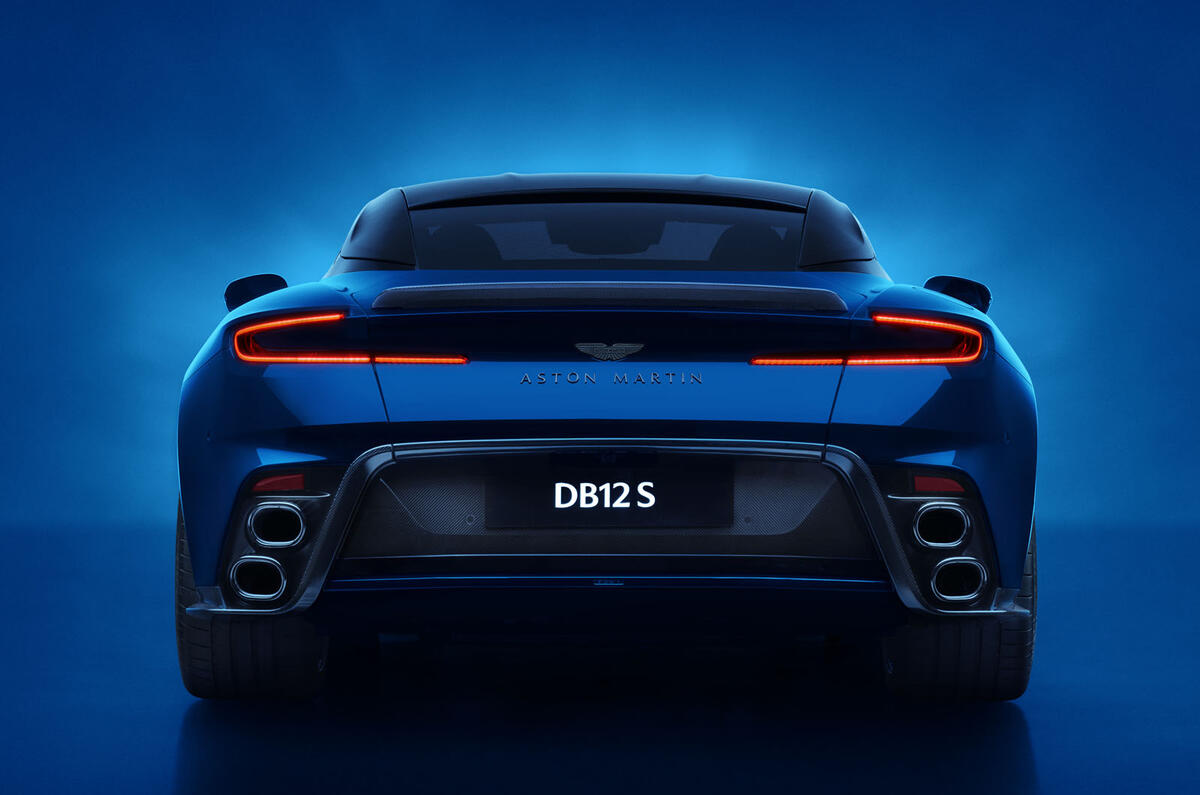 Aston Martin DB12 S rear Aston Martin DB12 S rear